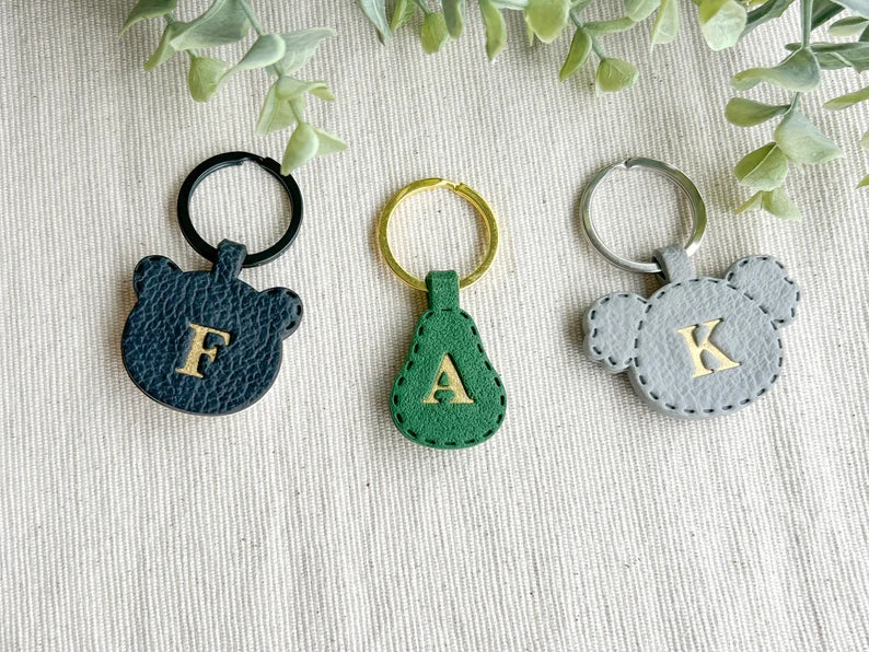 Personalised Panda Polymer Clay Keychain