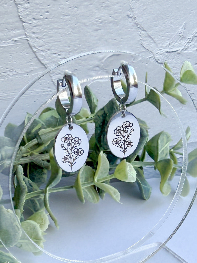 Australian Native Flora Birth Month Earrings