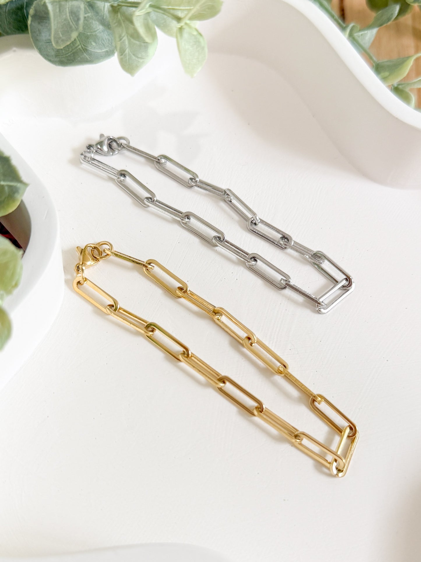 Paperclip Large Link Bracelet