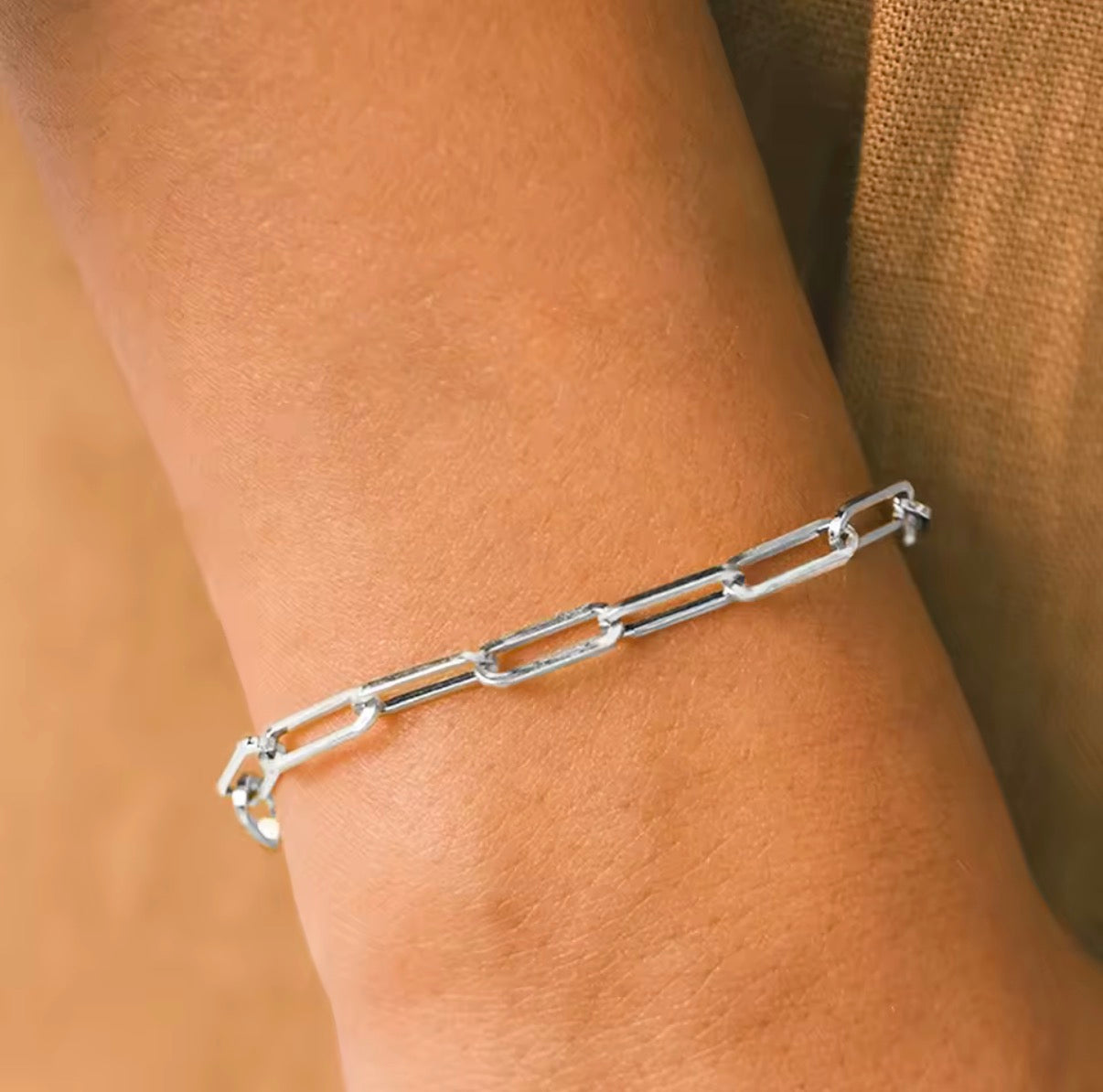 Paperclip Large Link Bracelet